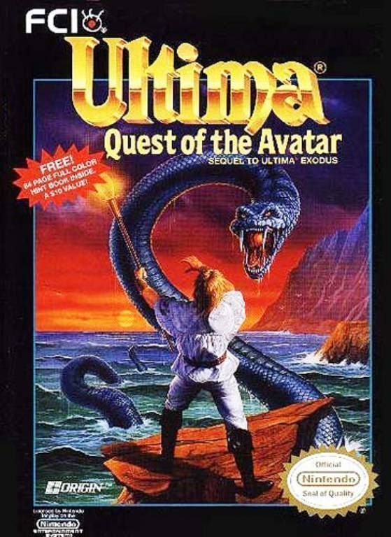 Ultima – Quest Of The Avatar (USA) Nintendo GAME ROM ISO