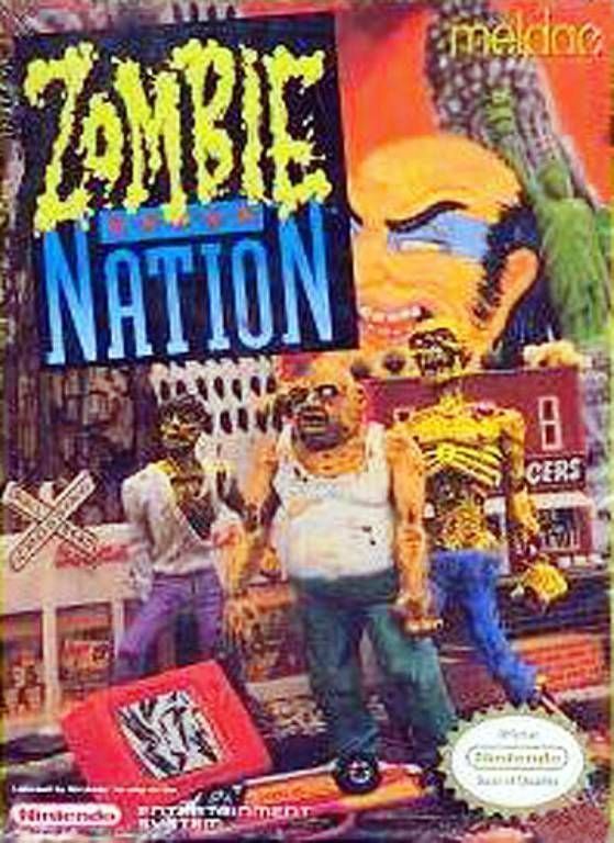 Zombie Nation .nes (USA) Nintendo GAME ROM ISO