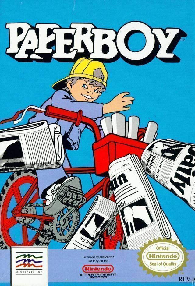 Paperboy (USA) Nintendo GAME ROM ISO