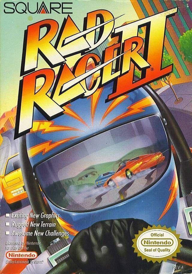 Rad Racer 2 (USA) Nintendo GAME ROM ISO