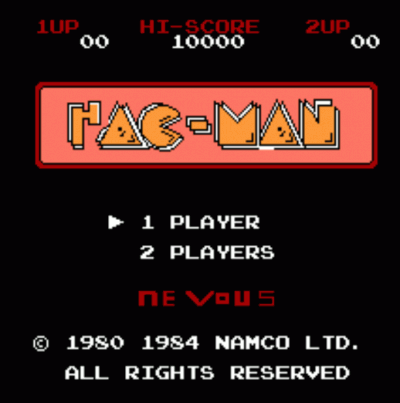 Acid Hackman (Pac-Man Hack) (USA) Nintendo GAME ROM ISO