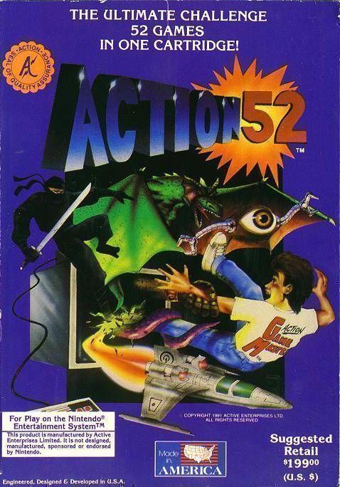 Action 52 (USA) Nintendo GAME ROM ISO