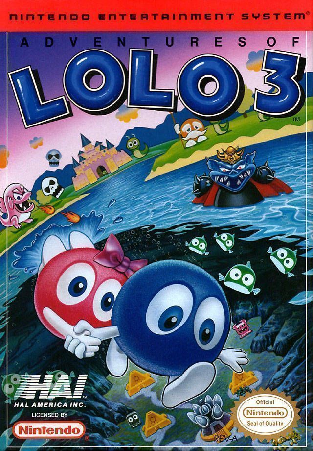 Adventures Of Lolo 3 (USA) Nintendo GAME ROM ISO