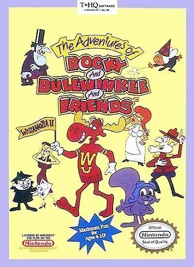 Adventures Of Rocky And Bullwinkle And Friends, The (USA) Nintendo GAME ROM ISO