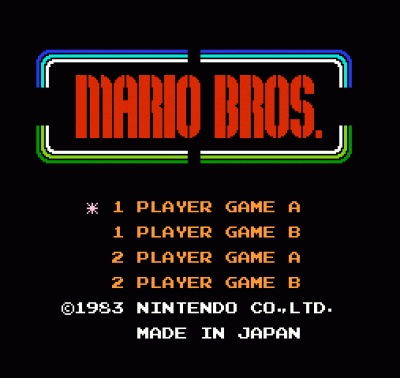 Afro Mario Bros (Mario Bros Hack) (USA) Nintendo GAME ROM ISO