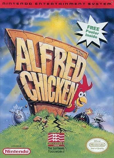 Alfred Chicken (USA) Nintendo GAME ROM ISO