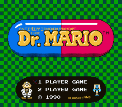 Anti-Hippie Dr Mario (Dr Mario Hack) (USA) Nintendo GAME ROM ISO