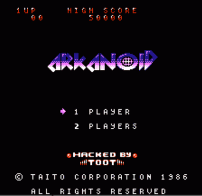 Arkanoid 98 (Arkanoid Hack) (USA) Nintendo ROM ISO