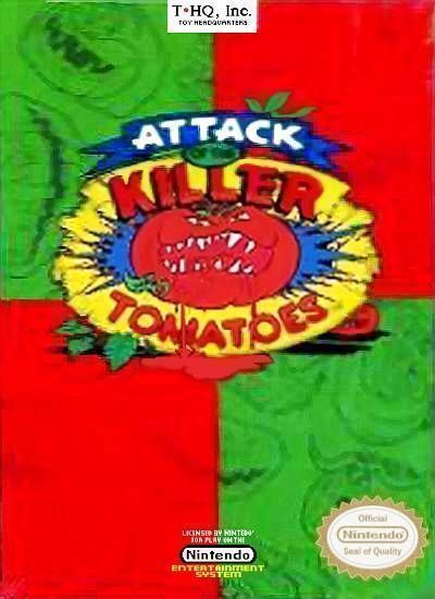 Attack Of The Killer Tomatoes (USA) Nintendo GAME ROM ISO