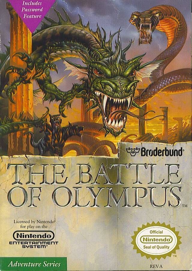 Battle Of Olympus, The (USA) Nintendo GAME ROM ISO