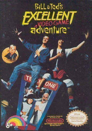 Bill & Ted's Excellent Video Game Adventure (USA) Game Cover