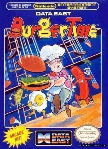 Burger Time (USA) Nintendo GAME ROM ISO