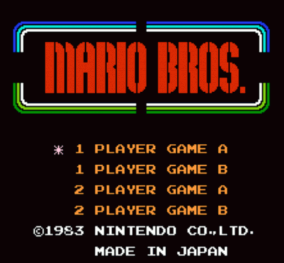 Censored Mario (Mario Bros Hack) (USA) Nintendo GAME ROM ISO