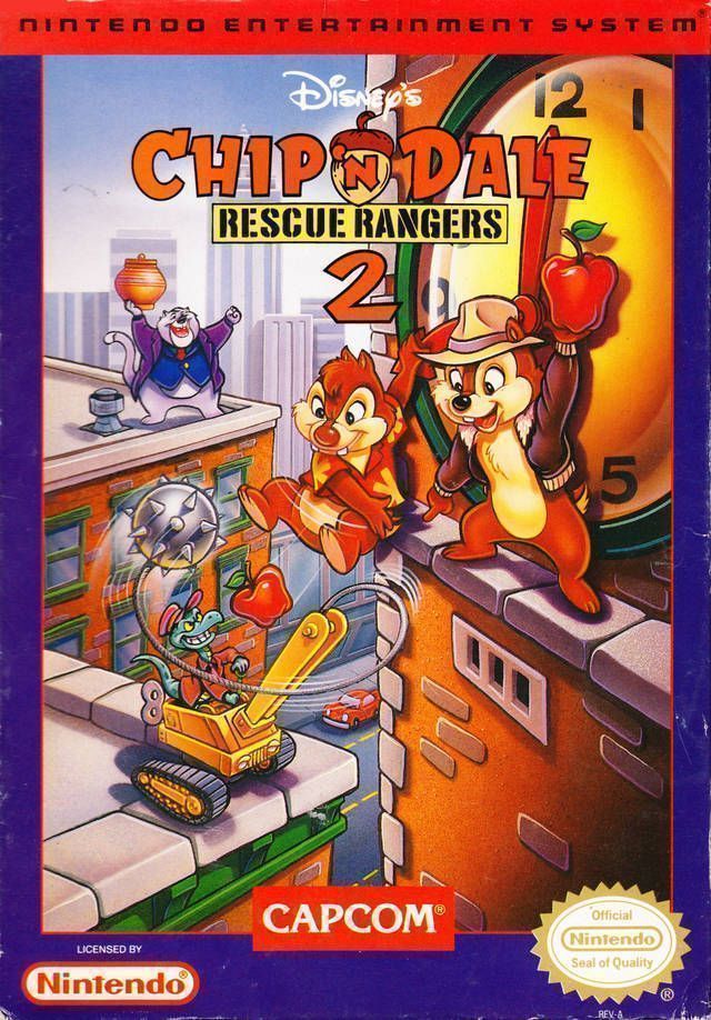 Chip ‘n Dale Rescue Rangers 2 (USA) Nintendo GAME ROM ISO