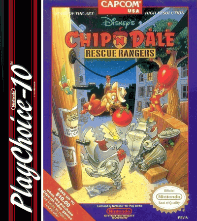 Chip ‘n Dale Rescue Rangers (PC10) (USA) Nintendo GAME ROM ISO