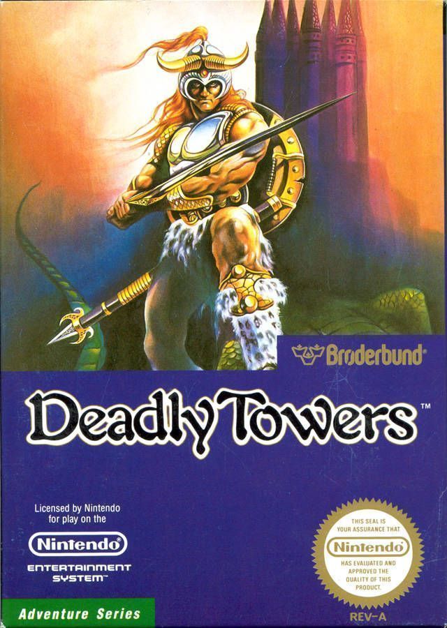 Deadly Towers (USA) Nintendo GAME ROM ISO