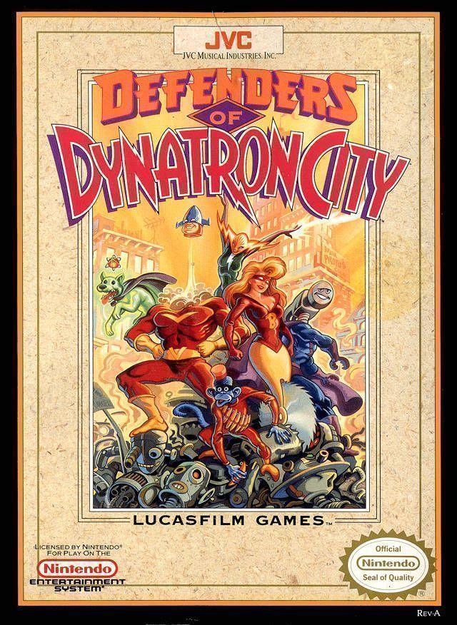 Defenders Of Dynatron City (USA) Nintendo GAME ROM ISO