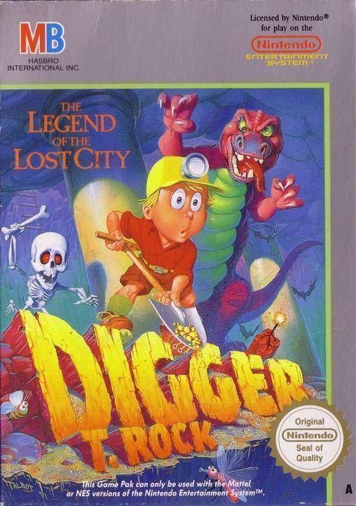 Digger T. Rock – The Legend Of The Lost City (Europe) Nintendo GAME ROM ISO