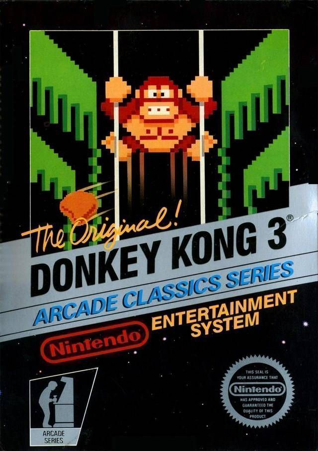 Donkey Kong 3 (JUE) (USA) Nintendo GAME ROM ISO