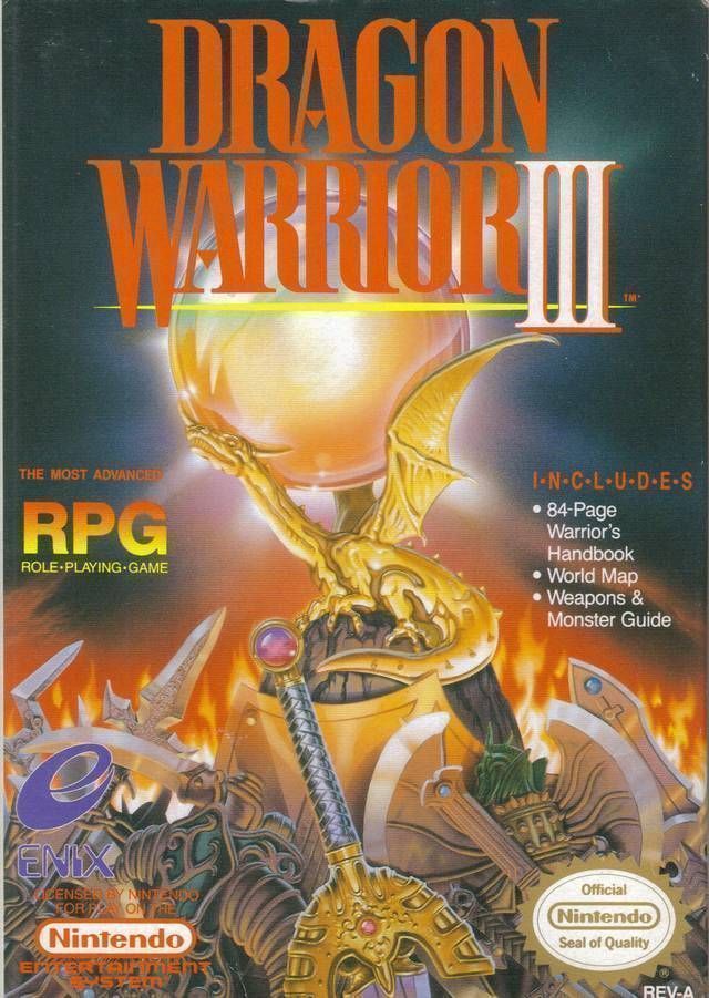 Dragon Warrior 3 (USA) Nintendo GAME ROM ISO