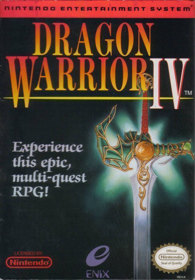 Dragon Warrior 4 (USA) Nintendo GAME ROM ISO