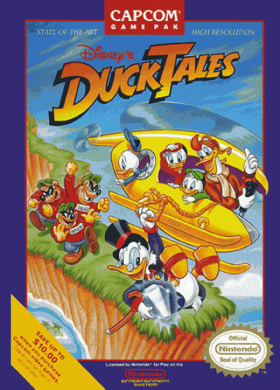 Duck Tales [T-French] (USA) Nintendo ROM ISO