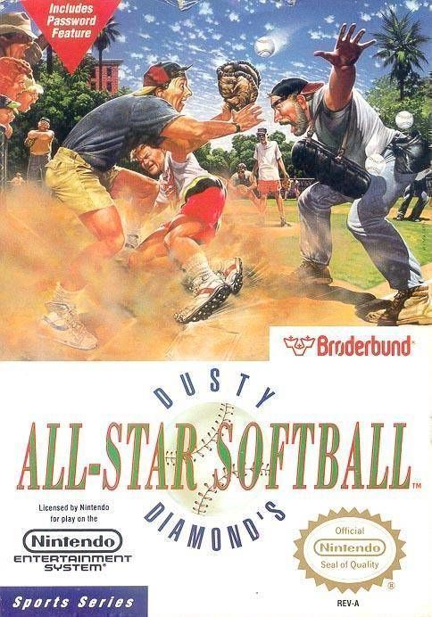 Dusty Diamond’s All-Star Softball (USA) Nintendo GAME ROM ISO