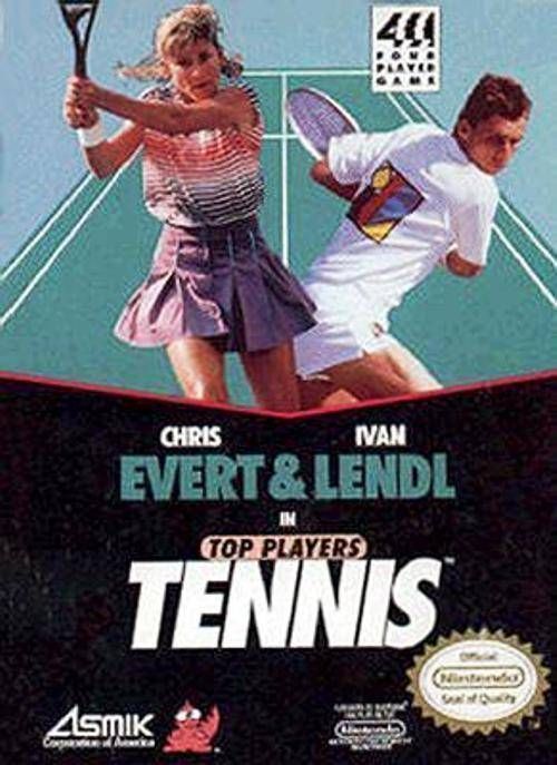 Evert & Lendl Top Player's Tennis (USA) Game Cover