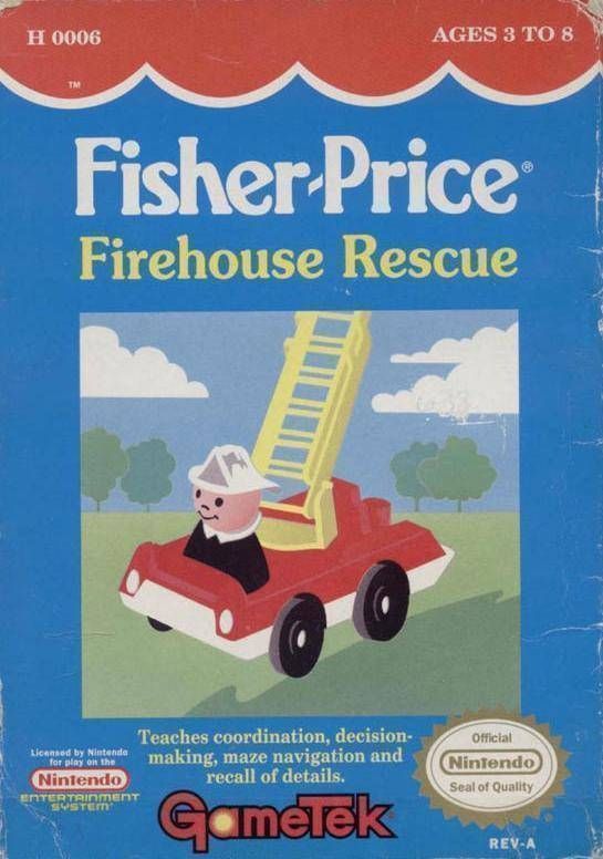 Firehouse Rescue (USA) Nintendo GAME ROM ISO