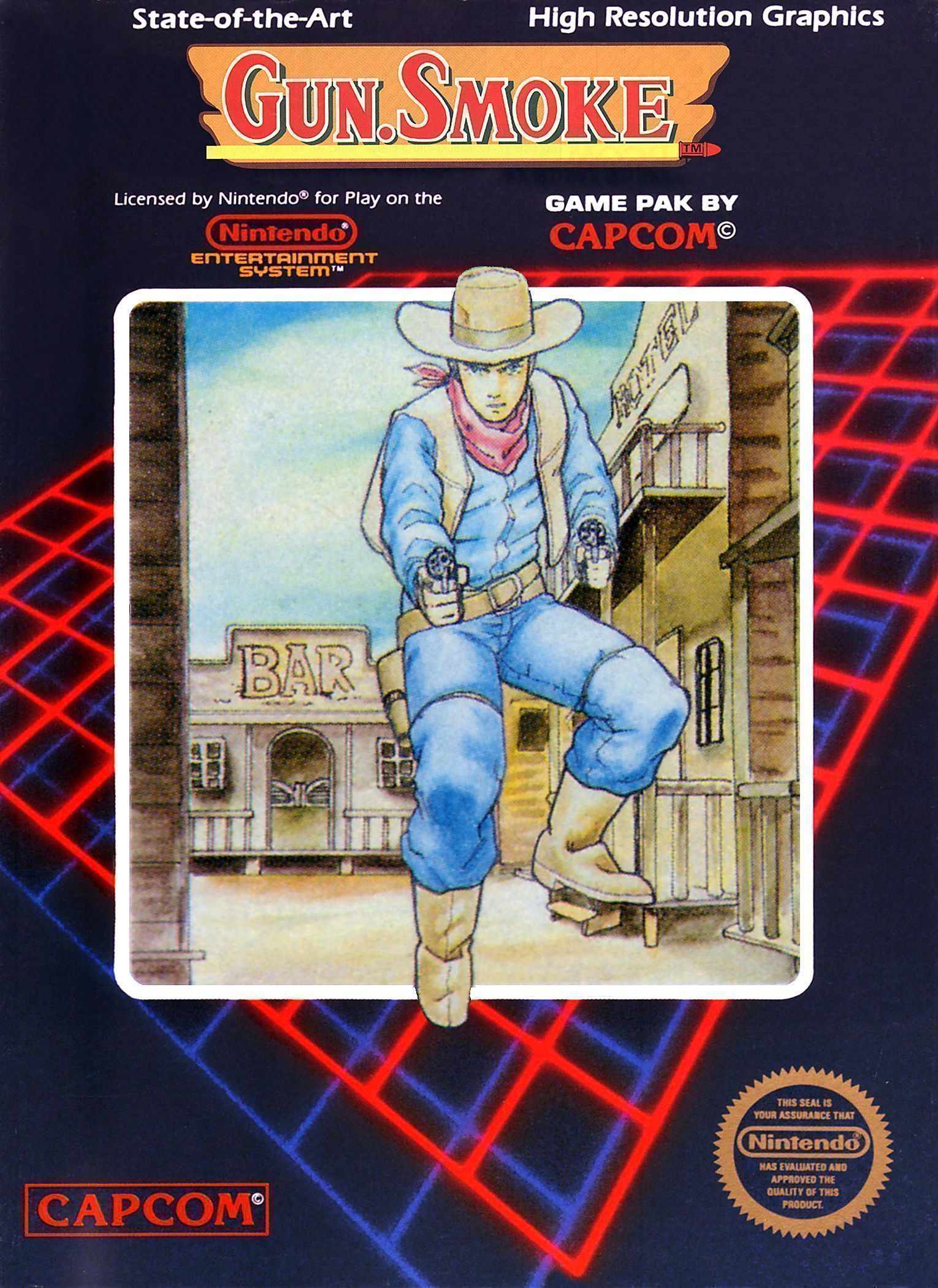 Gun Smoke (USA) Nintendo GAME ROM ISO