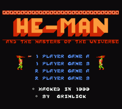 He-Man (Kung Fu Hack) (USA) Nintendo GAME ROM ISO