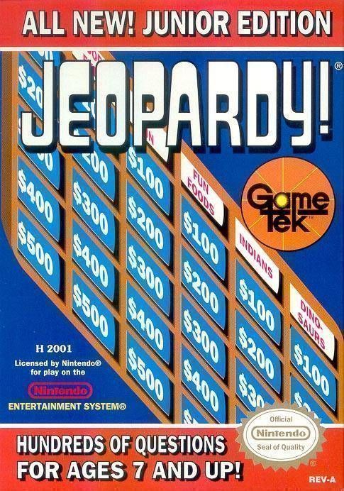 Jeopardy! Junior Edition (USA) Nintendo GAME ROM ISO