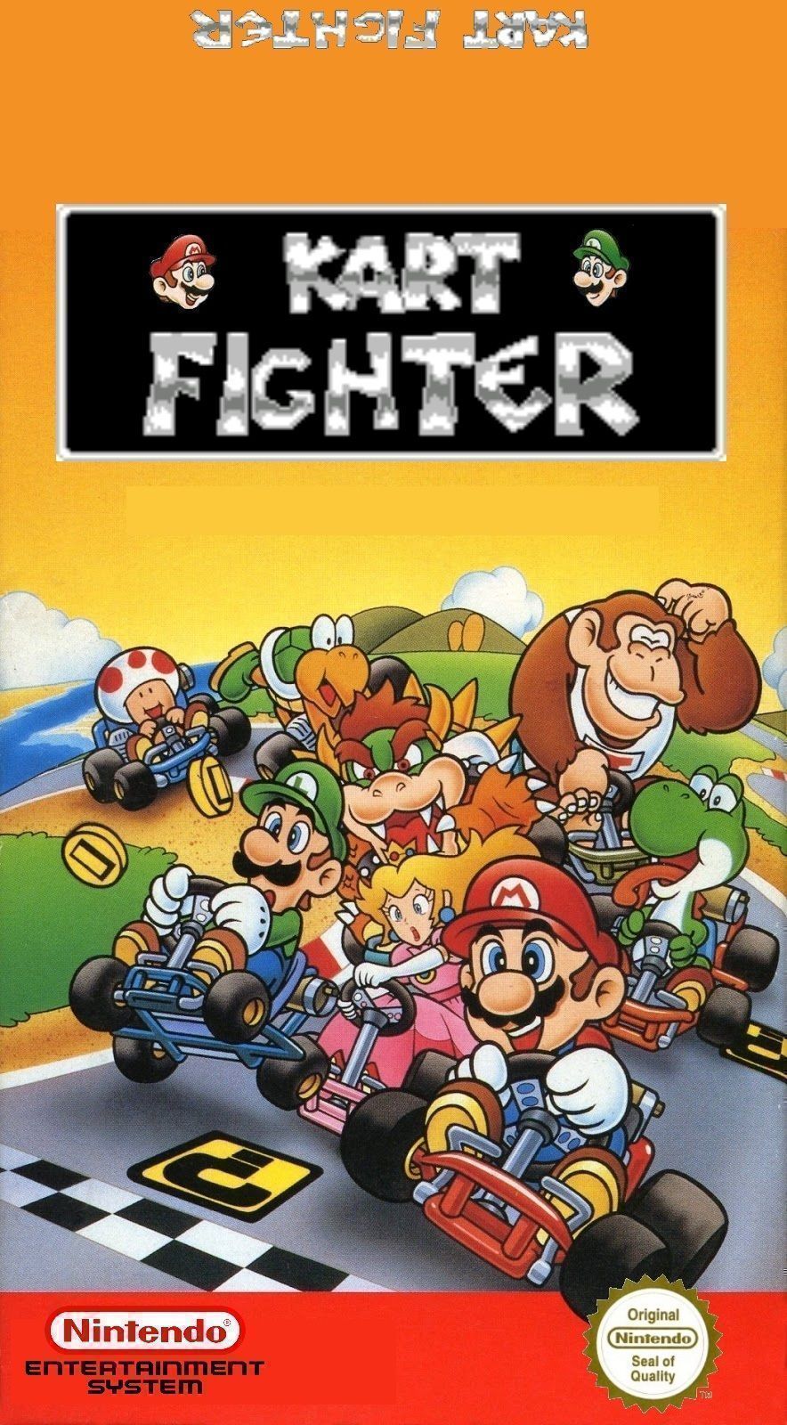 Kart Fighter (USA) Nintendo GAME ROM ISO