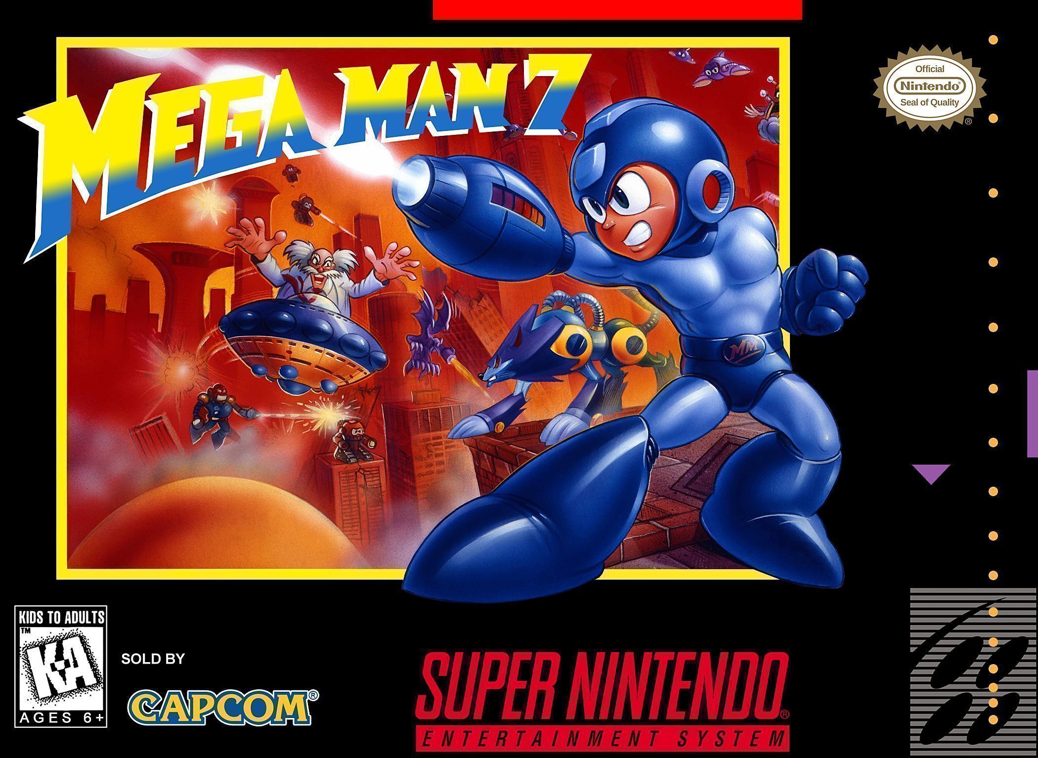 Rockman 7 (Rockman 6) (Japan) Nintendo GAME ROM ISO