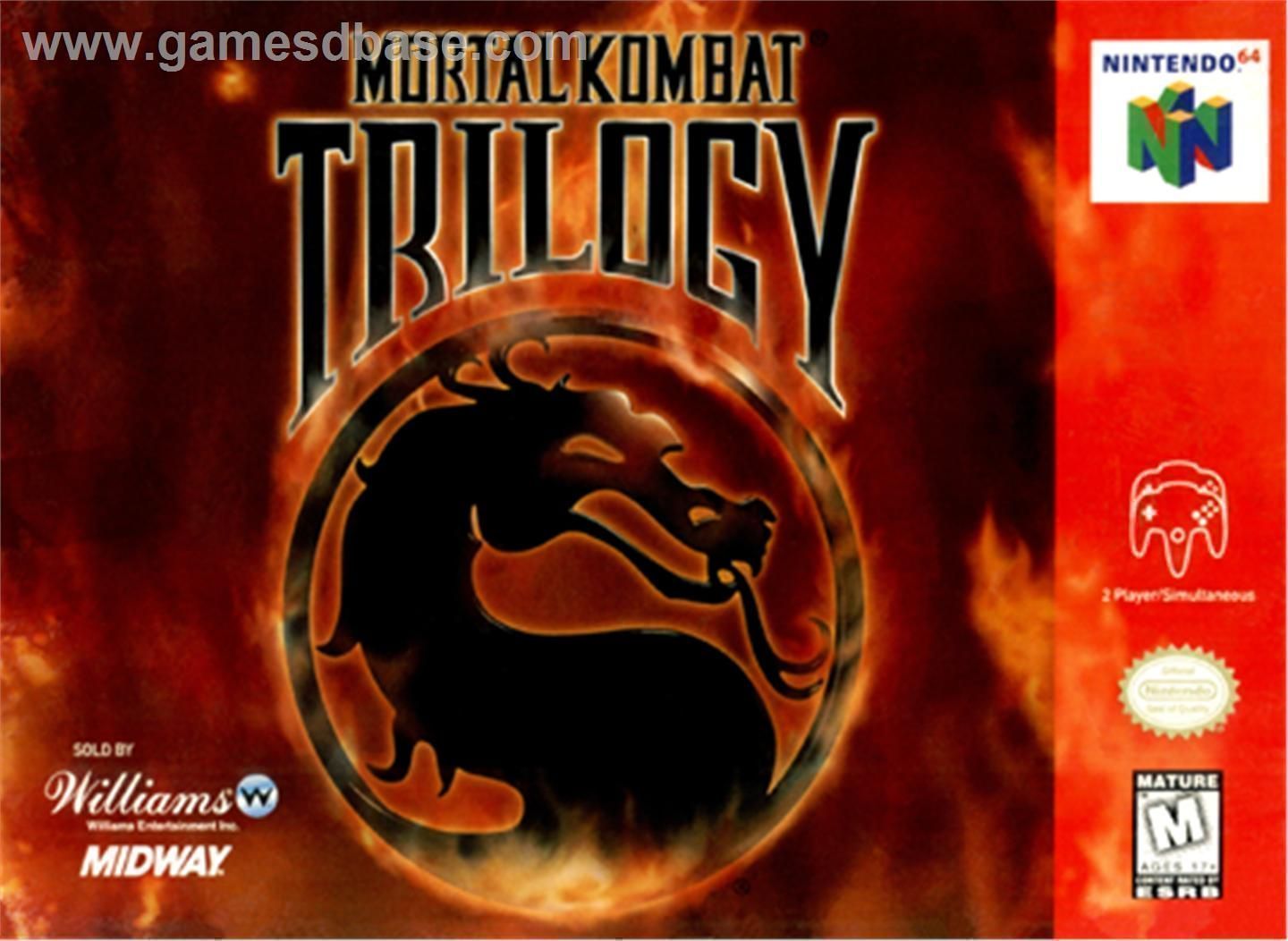 Mortal Kombat Trilogy (USA) Nintendo GAME ROM ISO