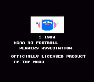 NCAA99 (Tecmo Super Bowl Hack) (USA) Nintendo GAME ROM ISO