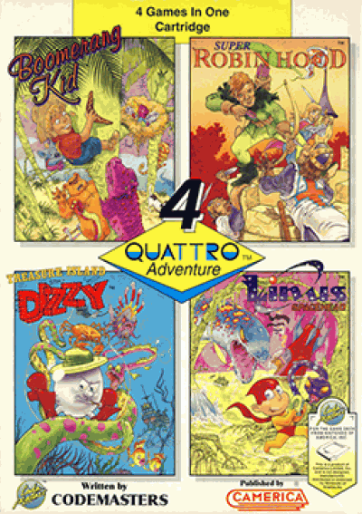 Quattro Adventure (USA) Nintendo GAME ROM ISO