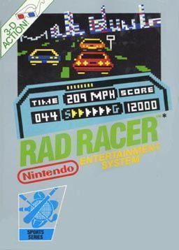 Rad Racer (USA) Nintendo GAME ROM ISO