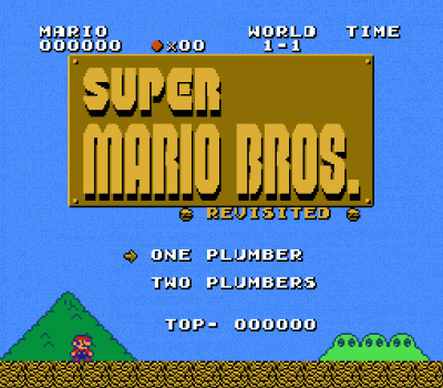 Super Mario Bros Revisited V4.3 (SMB1 Hack) (USA) Nintendo GAME ROM ISO