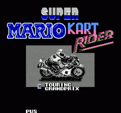 Super Mario Kart Rider (USA) Nintendo GAME ROM ISO