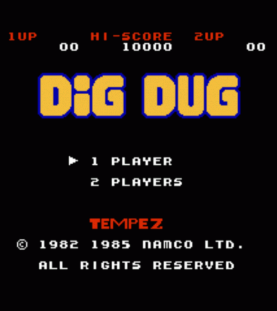 Tempez Dig Dug (Hack) (USA) Nintendo GAME ROM ISO