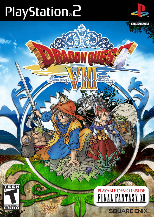 Dragon Quest VIII – Journey Of The Cursed King (USA) Playstation 2 GAME ROM ISO