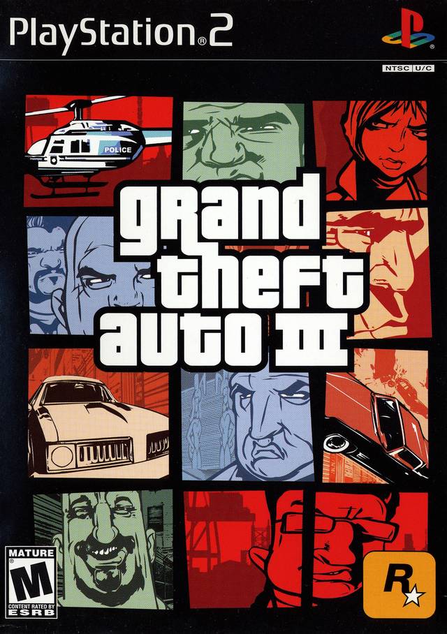 Grand Theft Auto III (USA) Playstation 2 GAME ROM ISO