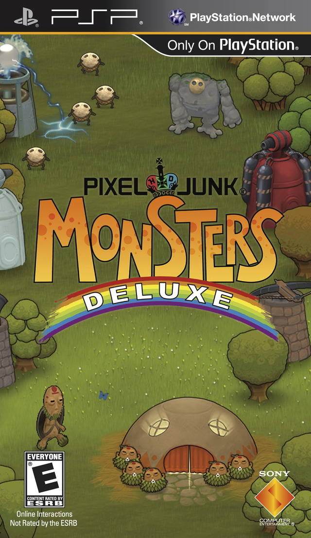 Pixel Junk Monsters Deluxe (USA) Playstation Portable GAME ROM ISO