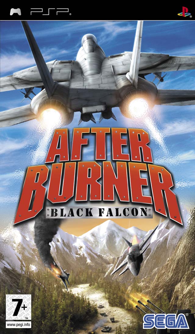 After Burner – Black Falcon (Europe) Playstation Portable GAME ROM ISO