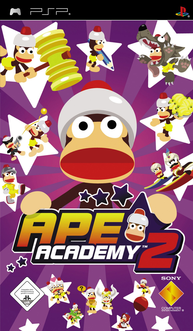 Ape Academy 2 (Europe) Playstation Portable GAME ROM ISO