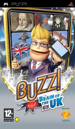 Buzz Brain Of The UK (Europe) Playstation Portable GAME ROM ISO