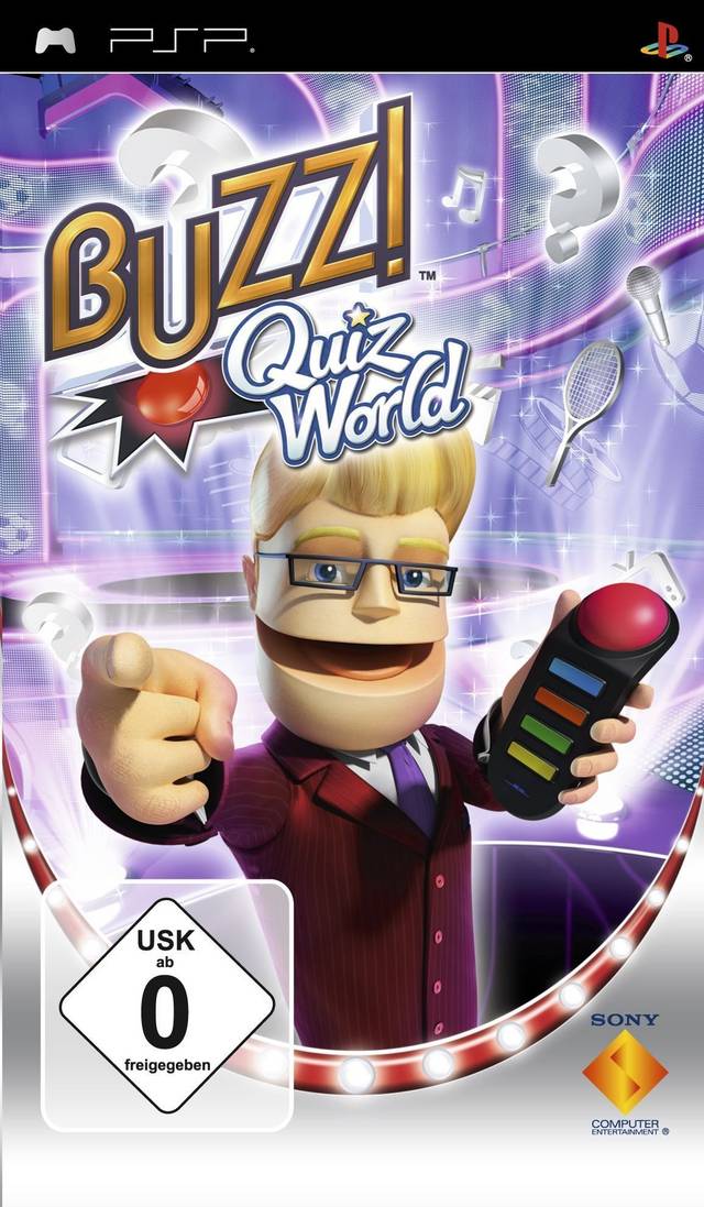 Buzz Quiz World (Europe) Playstation Portable GAME ROM ISO