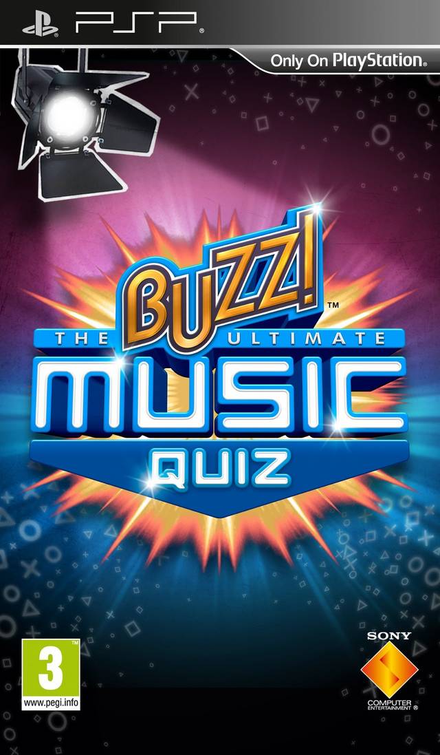 Buzz The Ultimate Music Quiz (Europe) Playstation Portable GAME ROM ISO