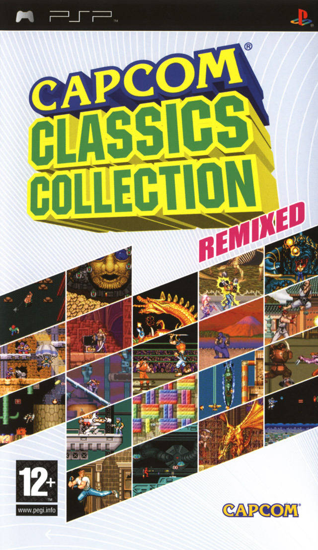 Capcom Classics Collection Remixed (Europe) Playstation Portable GAME ROM ISO